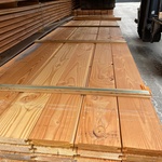 Ca. 84x Douglas Wisselsponning/Halfhoutsrabat, 18x190mm, lengte 500cm